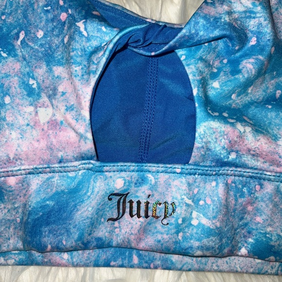 NWT Juicy Couture Sports bra size Large - Picture 2 of 6